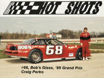 1989 Hot Shots Asphalt Edition #1058 Craig Perko Front