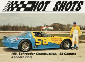 1989 Hot Shots Asphalt Edition #1059 Kenneth Cole Front