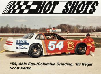 1989 Hot Shots Asphalt Edition #1070 Scott Perko Front
