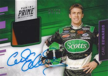 2018 Panini Prime - Signature Swatches #SS-CE Carl Edwards Front