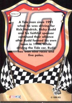 1999 Press Pass Premium - Badge of Honor #BH6 Ricky Rudd Back