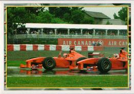 2003 Panini Ferrari #113 Michael Schumacher / Rubens Barrichello Front