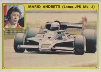 1977 Panini Super Auto #11 Mario Andretti Front