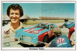 1985 Sportstar Photo-Graphics Stickers Racing #NNO Richard Petty Front