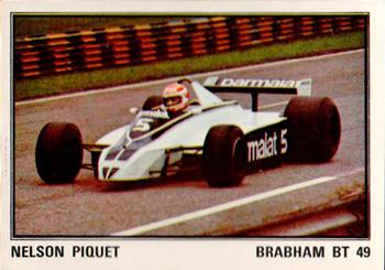 1980 Panini F1 Grand Prix #51 Nelson Piquet Front