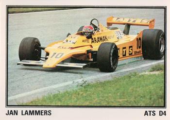 1980 Panini F1 Grand Prix #68 Jan Lammers Front