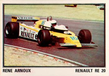 1980 Panini F1 Grand Prix #83 Rene Arnoux Front