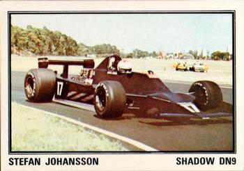 1980 Panini F1 Grand Prix #90 Stefan Johansson Front