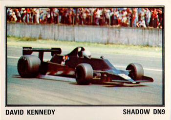 1980 Panini F1 Grand Prix #92 David Kennedy Front