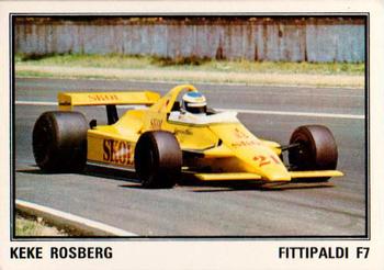 1980 Panini F1 Grand Prix #101 Keke Rosberg Front