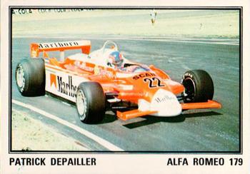 1980 Panini F1 Grand Prix #105 Patrick Depailler Front
