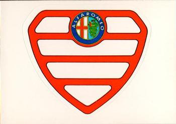 1980 Panini F1 Grand Prix #107 Alfa Romeo Front