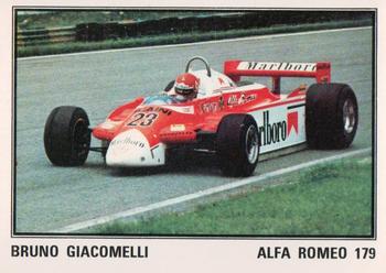 1980 Panini F1 Grand Prix #110 Bruno Giacomelli Front