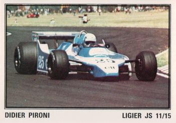 1980 Panini F1 Grand Prix #114 Didier Pironi Front