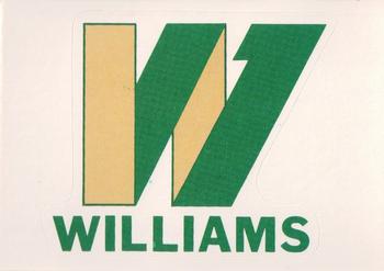 1980 Panini F1 Grand Prix #121 Williams Front