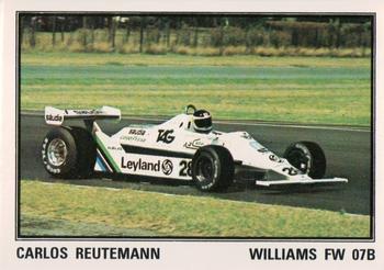1980 Panini F1 Grand Prix #128 Carlos Reutemann Front