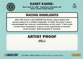 2019 Donruss - Artist Proof #132 Kasey Kahne Back