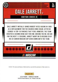 2019 Donruss - Gold #69 Dale Jarrett Back