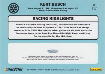 2019 Donruss - Gold #117 Kurt Busch Back