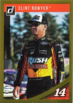 2019 Donruss - Gold Press Proof #43 Clint Bowyer Front