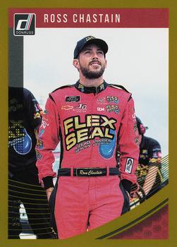 2019 Donruss - Gold Press Proof #46 Ross Chastain Front