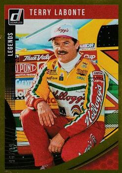 2019 Donruss - Gold Press Proof #166 Terry Labonte Front