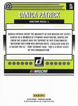 2019 Donruss - Silver #39 Danica Patrick Back
