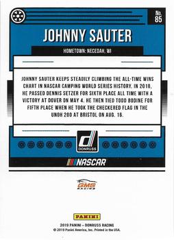 2019 Donruss - Silver #85 Johnny Sauter Back
