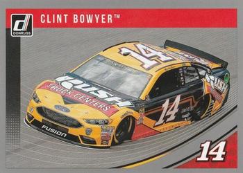 2019 Donruss - Silver #98 Clint Bowyer Front