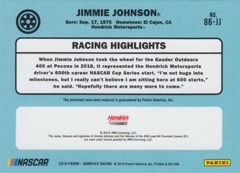 2019 Donruss - 1986 Retro Relics #86-JJ Jimmie Johnson Back