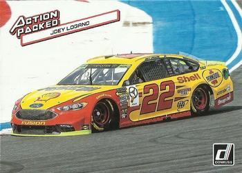 2019 Donruss - Action Packed #A4 Joey Logano Front