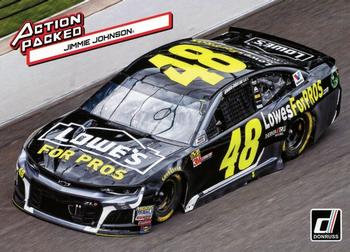 2019 Donruss - Action Packed #A12 Jimmie Johnson Front