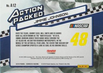 2019 Donruss - Action Packed Xplosion #A12 Jimmie Johnson Back