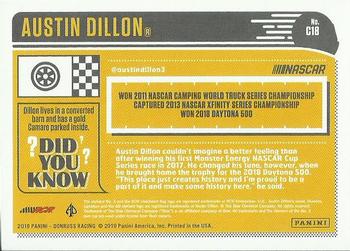 2019 Donruss - Classics #C18 Austin Dillon Back