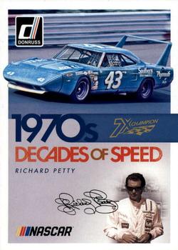 2019 Donruss - Decades of Speed #DS6 Richard Petty Front