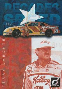 2019 Donruss - Decades of Speed Cracked Ice #DS4 Terry Labonte Front