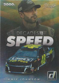 2019 Donruss - Decades of Speed Holographic #DS1 Jimmie Johnson Front