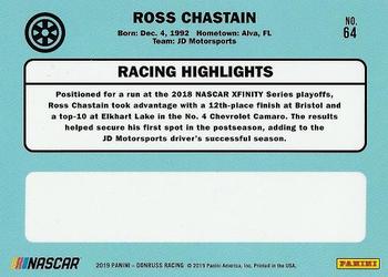 2019 Donruss - Optic #64 Ross Chastain Back