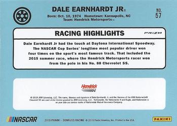 2019 Donruss - Optic Holo #57 Dale Earnhardt Jr Back