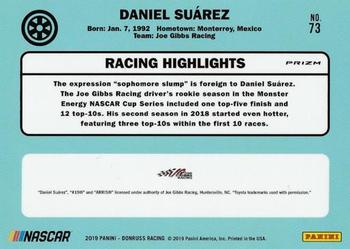 2019 Donruss - Optic Holo #73 Daniel Suarez Back