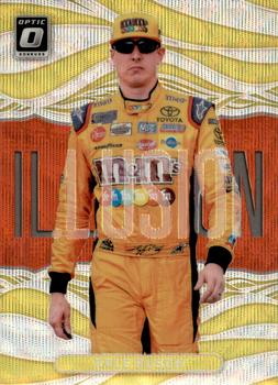 2019 Donruss - Optic Illusion Red Wave #O9 Kyle Busch Front