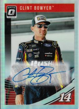 2019 Donruss - Optic Signatures Holo #26 Clint Bowyer Front