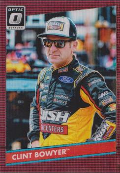 2019 Donruss - Optic Red Wave #74 Clint Bowyer Front