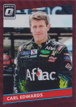 2019 Donruss - Optic Red Wave #76 Carl Edwards Front