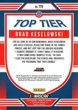 2019 Donruss - Top Tier #TT9 Brad Keselowski Back
