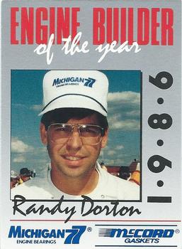 1992 Engine Builder of theYear #7 Randy Dorton Front