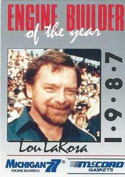 1992 Engine Builder of theYear #8 Lou LaRosa Front
