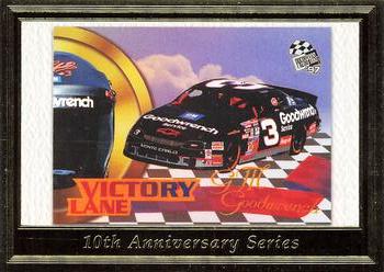 2004 Press Pass - Dale Earnhardt 10th Anniversary Gold #TA 78 Dale Earnhardt / 1997 Press Pass Victory Lane #1b Front