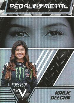 2019 Panini Victory Lane - Pedal to the Metal #5 Hailie Deegan Front