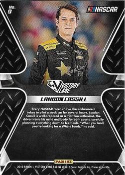 2019 Panini Victory Lane - Pedal to the Metal #9 Landon Cassill Back